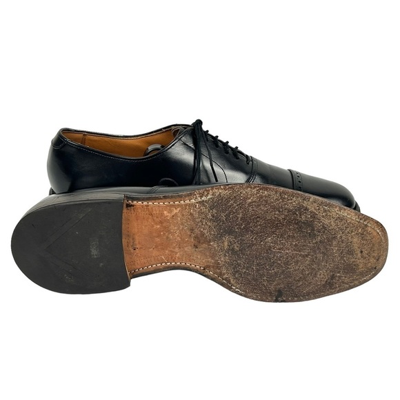 Allen Edmonds Byron Black Cap Toe Oxford Dress Shoes size 10.5 AA or Narrow main image 6
